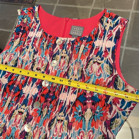 Rabbit Rabbit Rabbit, Anthropologie 10, back zip, loose fit, pockets, lined, EUC - Picture 5 of 12